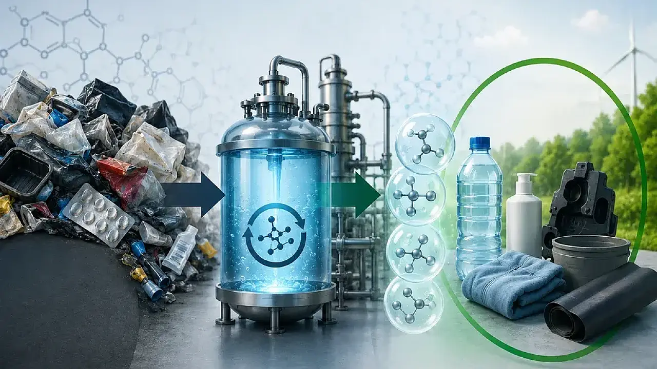 Recykling chemiczny: druga szansa dla trudnych do zagospodarowania odpadów